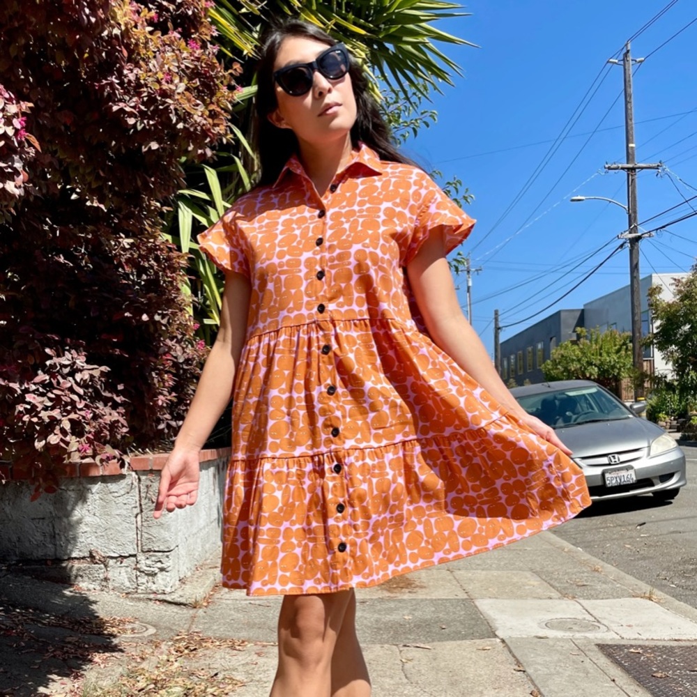 NWT Nooworks Eloise Dress in Pebble People